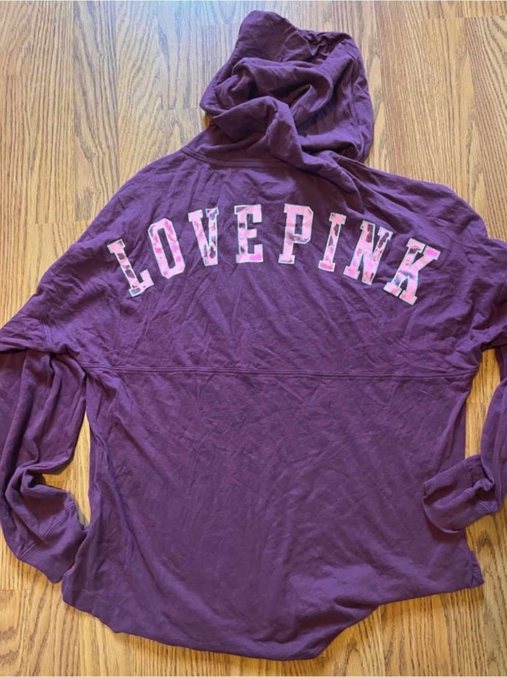 XS Victoria Secret PINK long sleeve top XS Oversized